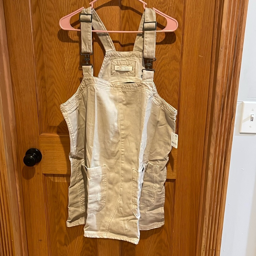 Free people denim overall dress - Picture 3 of 13
